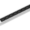 IT listwa zasil. PDU Basic 1HE z ochr.przep. 19" 8x gn.Schuko zas. 2m jasnosz./srebr. (333.404) IT listwa zasil. PDU Basic 1HE z ochr.przep. 19" 8x gn.Schuko zas. 2m jasnosz./srebr. (333.404)