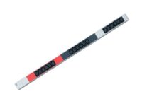 IT listwa zasil. PDU Basic pion. 18x C13 1xwt.CEE16A czerw. zas. 3m rygl. (800.0105)