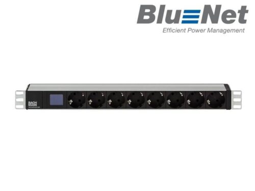 BlueNet BN0500 listwa zasil. 19" 1HE 8x gn.Schuko zas. 2,0m schuko (800.2054)