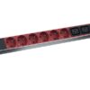 Craftsman listwa zasil. wykon. ręcznie 19" 6x gn.Schuko wył.przepięć. 1xwył. zas.2m (300.011) Craftsman listwa zasil. wykon. ręcznie 19" 6x gn.Schuko wył.przepięć. 1xwył. zas.2m (300.011)