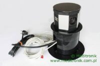 LIFT winda blatowa 3x gn.UTE z bolc.uz. 2xCAT6 przew. teleinf. 3m+RJ45 zas. 3m czarna (904.005)