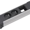 POWER FRAME listwa zasil. 4x: 1x gn.Schuko 3x wolne miejsce GST18i3 czarna (916.0611) POWER FRAME listwa zasil. 4x: 1x gn.Schuko 3x wolne miejsce GST18i3 czarna (916.0611)