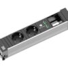 POWER FRAME listwa zasil. 4x: 2x gn.Schuko 1x ład.USB 1x wolne miejsce zas. 0,2m GST18 (916.0514) POWER FRAME listwa zasil. 4x: 2x gn.Schuko 1x ład.USB 1x wolne miejsce zas. 0,2m GST18 (916.0514)