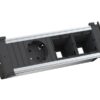CONEO zestaw: rama do wbud. + listwa zasil. 4x: 2 x gn.UTE z bol.uz., 1 x podw. ład. USB , 1 x wolne miejsce (900.407) CONEO zestaw: rama do wbud. + listwa zasil. 4x: 2 x gn.UTE z bol.uz., 1 x podw. ład. USB , 1 x wolne miejsce (900.407)