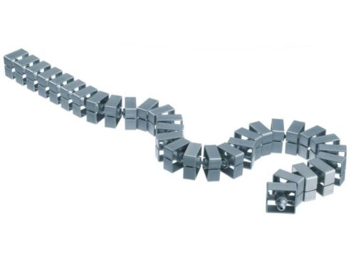 Wąż kablowy "Kabelschlange" Quadro (rozszerzenie do Quadro-Set) srebrny (930.019)