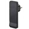 Wtyczka Flat Plug Schuko, wt. płaska czarna,z możl.wymiany przew., bez przewodu (933.001) Wtyczka Flat Plug Schuko, wt. płaska czarna,z możl.wymiany przew., bez przewodu (933.001)
