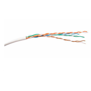 Skrętka UTP linka 4 pary 24 AWG, PVC dł.305m, biała