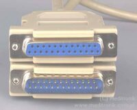 Kabel ekranowany wtyk DSUB25/gniazdo DSUB25; długość 5m; 1:1