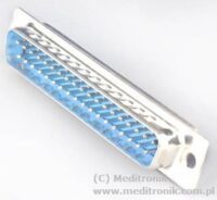 złącze męskie DSUB37; 37-pinowe; cynowane