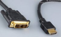 Kabel wtyk HDMI na wtyk DVI single link 18+1pin długość 4,5m