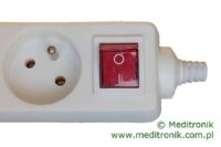 Listwa zasilająca 3 gniazda z wyłącznik wyjście na kabel Listwa zasilająca 3 gniazda z wyłącznik wyjście na kabel