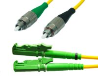 Patchcord światłowodowy E2000-FC OS1 9/125µm SM duplex dł.1m wykonywany na zamówienie