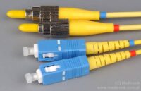 Patchcord światłowodowy FC-SC OS1 9/125µm SM duplex dł.1m wykonywany na zamówienie