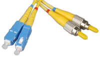 Patchcord światłowodowy FC-SC OS1 9/125µm SM duplex długość na zamówienie