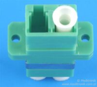 Adapter światłowodowy LC/APC-LC/APC duplex SM SCFootPrint