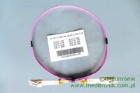 Patchcord światłowodowy LC-LC OM4 50/125µm MM duplex dł.0,5m Patchcord światłowodowy LC-LC OM4 50/125µm MM duplex dł.0,5m