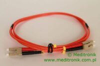 Patchcord światłowodowy LC-LC OM2 50/125µm MM duplex dł.1m Patchcord światłowodowy LC-LC OM2 50/125µm MM duplex dł.1m