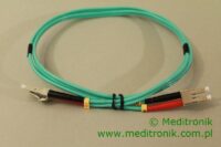 Patchcord światłowodowy LC-LC OM3 50/125µm MM duplex dł.1m