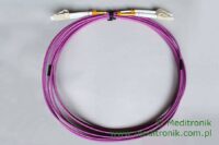 Patchcord światłowodowy LC-LC OM4 50/125µm MM duplex dł.3m