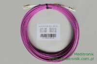 Patchcord światłowodowy LC-LC OM4 50/125µm MM duplex dł.10m Patchcord światłowodowy LC-LC OM4 50/125µm MM duplex dł.10m