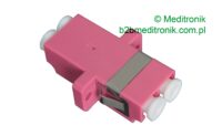 Adapter światłowodowy LC/UPC MM duplex OM4 wielomodowy