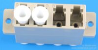 Adapter światłowodowy LC-LC Quad MM Adapter światłowodowy LC-LC Quad MM