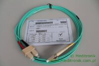 Patchcord światłowodowy LC-SC OM3 50/125µm MM duplex dł.3m Patchcord światłowodowy LC-SC OM3 50/125µm MM duplex dł.3m