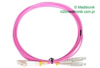 Patchcord światłowodowy LC-SC 50/125 OM4 MM duplex 3m