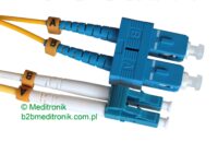 Patchcord światłowodowy LC-SC OM2 50/125µm MM duplex dł.5m wykonywany na zamówienie