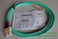 Patchcord światłowodowy LC-SC OM3 50/125µm MM duplex dł.5m Patchcord światłowodowy LC-SC OM3 50/125µm MM duplex dł.5m