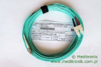 Patchcord światłowodowy LC-SC OM3 50/125µm MM duplex dł.15m