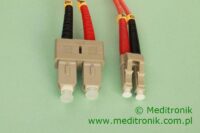 Patchcord światłowodowy LC-SC OM2 50/125µm MM duplex dł.20m