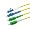 Patchcord światłowodowy LC-SC/APC OS2 9/125µm SM duplex dł.1m Patchcord światłowodowy LC-SC/APC OS2 9/125µm SM duplex dł.1m