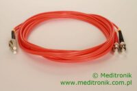 Patchcord światłowodowy LC-ST OM2 50/125µm MM duplex dł.3m Patchcord światłowodowy LC-ST OM2 50/125µm MM duplex dł.3m