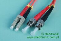 Patchcord światłowodowy LC-ST OM2 50/125µm MM duplex dł.10m