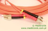 Patchcord światłowodowy LC-ST OM2 50/125µm MM duplex dł.10m Patchcord światłowodowy LC-ST OM2 50/125µm MM duplex dł.10m