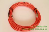 Patchcord światłowodowy LC-ST OM3 50/125µm MM duplex dł.15m Patchcord światłowodowy LC-ST OM3 50/125µm MM duplex dł.15m