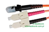 Patchcord światłowodowy MTRJ-SC OM2 50/125µm MM duplex dł.1m wykonywany na zamówienie