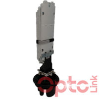 Mufa światłowodowa 72 spawy pionowa z panelem 36xSC Simplex