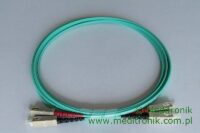 Patchcord światłowodowy SC-SC OM3 50/125µm MM duplex dł.3m Patchcord światłowodowy SC-SC OM3 50/125µm MM duplex dł.3m
