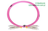 Patchcord światłowodowy SC-SC 50/125 OM4 MM duplex 3m