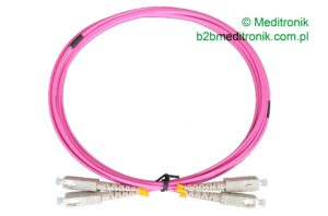 Patchcord światłowodowy SC-SC 50/125 OM4 MM duplex 3m