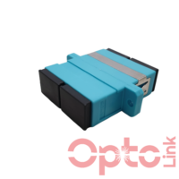 Adapter światłowodowy SC/UPC MM duplex OM3 wielomodowy Adapter światłowodowy SC/UPC MM duplex OM3 wielomodowy