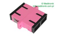 Adapter światłowodowy SC/UPC MM duplex OM4 wielomodowy Adapter światłowodowy SC/UPC MM duplex OM4 wielomodowy