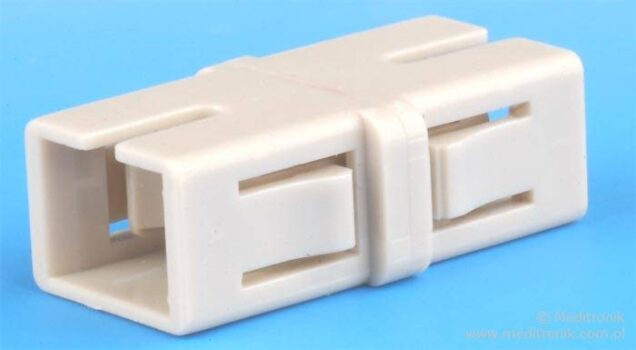 Adapter światłowodowy SC/UPC MM simplex Flangeless