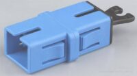 Adapter światłowodowy SC-SC simplex SM Flangeless Adapter światłowodowy SC-SC simplex SM Flangeless