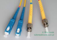 Patchcord światłowodowy SC-ST OS1 9/125µm SM duplex długość na zamówienie