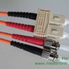 Patchcord światłowodowy ST-ST OM1 62,5/125µm MM duplex dł.3m wykonywany na zamówienie