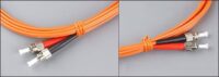 Patchcord światłowodowy ST-ST OM2 50/125µm MM duplex długość na zamówienie