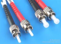 Patchcord światłowodowy ST-ST OM2 50/125µm MM duplex dł.5m wykonywany na zamówienie